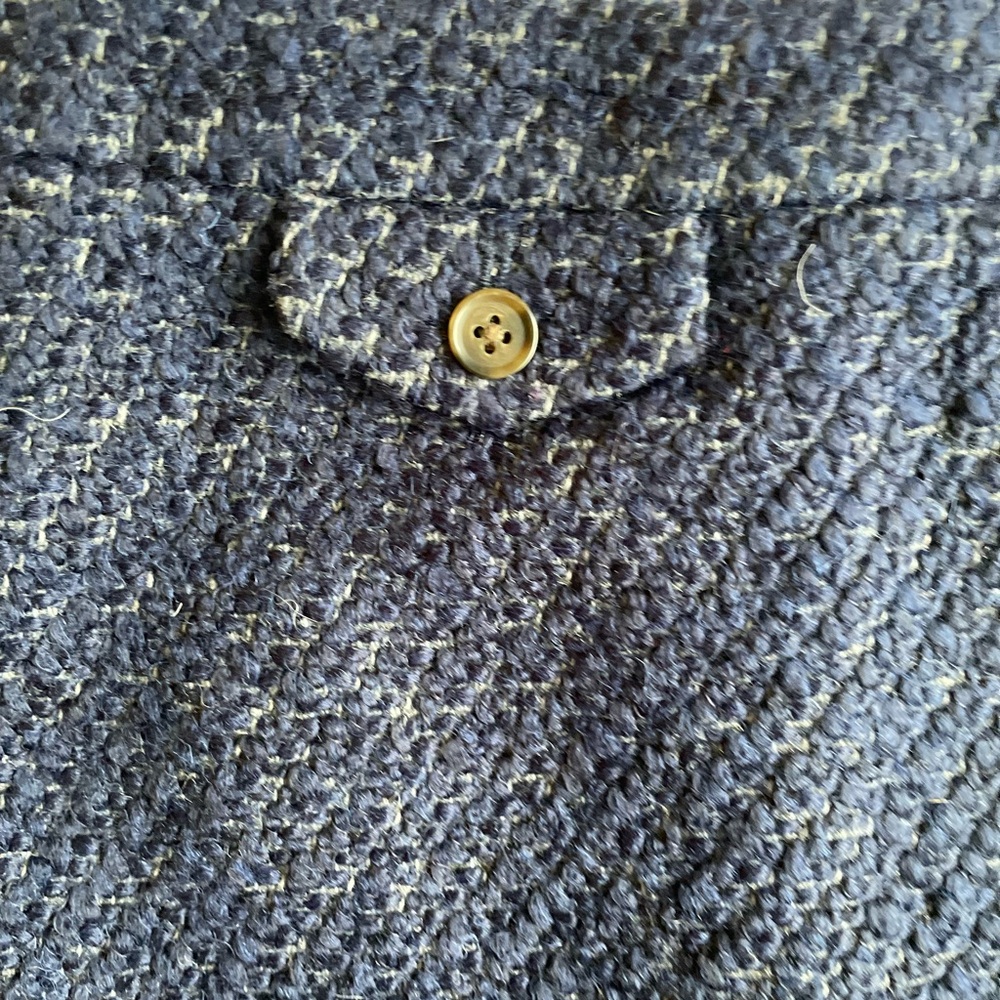 J. Crew Navy Tweed No. 2 Pencil Skirt - Picture 4 of 11